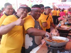 Semarak HUT ke-81 RI, Keluarga Besar Polres Aceh Barat Bangun Kekompakan Lewat Family Gathering