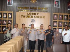 Kapolres Aceh Barat dan KIP-Bawaslu Satukan Langkah Jaga Kondusivitas
