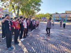 Polres Aceh Barat Bekali Saka Bhayangkara dengan Keterampilan Disiplin dan Kesiapsiagaan