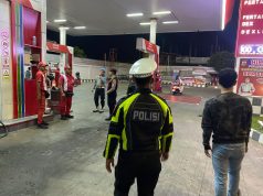 Dari Pusat Keramaian hingga Jalan Kota, Polres Aceh Barat Perkuat Patroli Malam