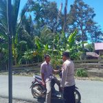Cegah Karhutla, Polisi Woyla Timur Ingatkan Warga Tangkeh Bahaya Membakar Lahan