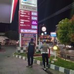 Menyusuri Titik Keramaian, Polres Aceh Barat Jaga Kondusivitas Malam