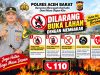 Polres Aceh Barat Keluarkan Imbauan Cegah Karhutla, Warga Diminta Tak Buka Lahan dengan Membakar