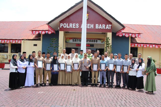 Panen jagung Kwartal III Tahun 2026 di Gampong Kuala Pling, Kecamatan Bubon, Aceh Barat, menghasilkan sekitar 2 ton dari lahan seluas 1,08 hektare, Rabu (2/9/2026). Dok.Polres Aceh Barat