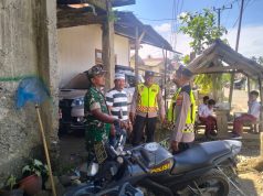 Patroli Bersama TNI-Polri, Keamanan dan Ketertiban di Sungai Mas Terus Dijaga