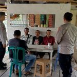 Polisi Woyla Sambangi Warga Kuala Bhee, Perkuat Kamtibmas dan Waspada Hoaks