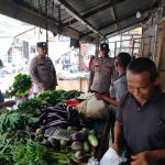 Polisi Hadir di Pasar Kuala Bhee, Pastikan Ketersediaan Pangan dan Jaga Kondusivitas Aktivitas Masyarakat