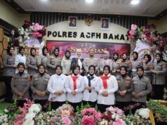 Hari Jadi ke-78 Polwan, Kapolres Aceh Barat Tekankan Profesionalitas dan Perlindungan Perempuan-Anak
