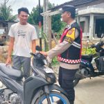 Bukan Sekadar Patroli, Polisi Bangun Kewaspadaan Warga Meureubo dari Karhutla hingga Narkoba