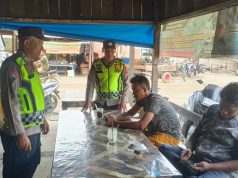 Menjaga Kondusivitas dari Tengah Warga, Polsek Woyla Barat Sambangi Pasi Mali