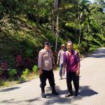 Menyapa dari Pintu ke Pintu, Polisi Bangun Kewaspadaan Warga Tungkop