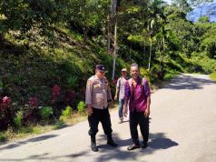 Menyapa dari Pintu ke Pintu, Polisi Bangun Kewaspadaan Warga Tungkop