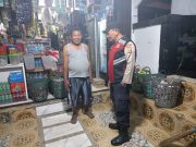 Malam Hari di Jalan Yos Sudarso, Polisi Jaga Keamanan dan Keselamatan Pengguna Jalan
