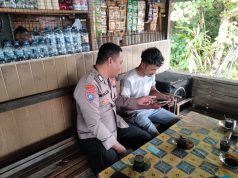 Duduk Bersama Warga Cot Darat, Polisi Bangun Komunikasi dan Jaga Kamtibmas