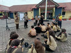 Saka Bhayangkara Polres Aceh Barat Latih Disiplin dan Keterampilan Kebhayangkaraan