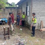 Dari Jalan Kampung ke Rumah Warga, Polisi di Woyla Barat Pastikan Alue Perman Tetap Aman