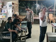 Sambangi Warung Warga, Polisi Pante Ceureumen Jaga Manjeng Tetap Kondusif