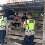Menjaga Kondusivitas Wilayah, Polsek Woyla Barat Pantau Lingkungan dan Serap Informasi dari Warga Alue Leuhop