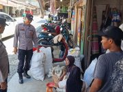 Polisi Woyla Sambangi Pedagang, Jalin Komunikasi untuk Jaga Kamtibmas Tetap Kondusif