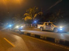Satlantas Polres Aceh Barat Intensifkan Patroli Dini Hari, Pantau Situasi Lalu Lintas di Jalan Iskandar Muda