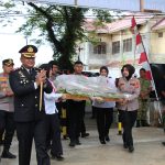 HUT ke-81 TNI, Polres Aceh Barat Sampaikan Ucapan Selamat di Empat Satuan