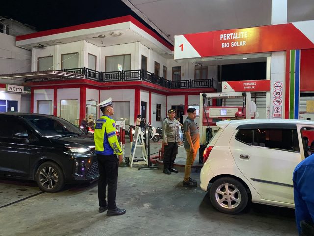 Personel Polres Aceh Barat saat melaksanakan patroli KRYD di sejumlah titik wilayah hukum Polres Aceh Barat, Rabu malam, 30 September 2026. Dok. Polres Aceh Barat
