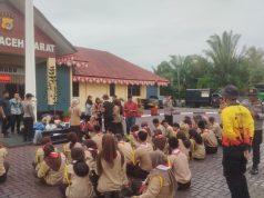 Cetak Generasi Muda Berkarakter, Sat Binmas Polres Aceh Barat Bina Saka Bhayangkara