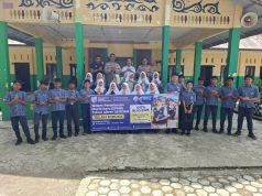 Polisi Kenalkan SMA Keumala Taruna Bhayangkara kepada 80 Pelajar SMP di Meulaboh