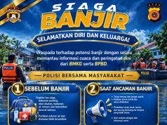 Antisipasi Potensi Banjir, Kapolres Aceh Barat Ajak Warga Siaga Sejak Dini