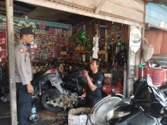 Antisipasi Curanmor, Polsek Pante Ceureumen Ingatkan Warga Gunakan Kunci Pengaman Ganda