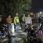 Polres Aceh Barat Sisir Titik Rawan Balap Liar dan Knalpot Brong Lewat Patroli Malam
