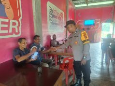 Patroli Simpatik di Reusak, Polsek Samatiga Dorong Warga Jaga Keamanan Gampong