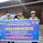Satlantas Polres Aceh Barat Sosialisasikan Operasi Patuh Seulawah 2026, Pengendara Diimbau Tertib Berlalu Lintas