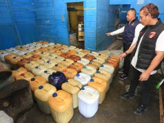 Polres Aceh Barat Amankan 1.650 Liter Solar Subsidi di Meureubo, 55 Jerigen Disita