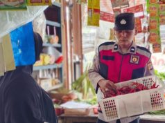 Polsek Meureubo Monitoring Bapoktan, Pastikan Harga dan Stok Kebutuhan Pokok Terkendali